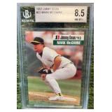 1993 Jimmy Dean Mark McGwire #22 Beckett 8.5 Oakland A