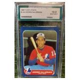 Andres Galarraga 1986 Fleer Update Rookie AGS 10 Mint Montreal Expos