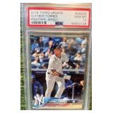 2018 Topps Update GLEYBER TORRES Rookie RC Pinstripe Jersey PSA 10 GEM MT #US200