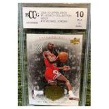 2009 UD MJ Legacy Collection Gold Michael Jordan #18 BCCG 10