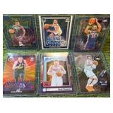 NBA STARS, INSERTS, NUMBERED Lot of 6 Cards- Steph Curry, Anthony Edwards, Lamelo & More !