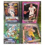WNBA 4 CARD Insert Lot Lexie Hull Groovy, Darianna Alexander /199, Dominique Malonga Greeen Kaledoscope, & Lisa Leslie WNBA LOGO !