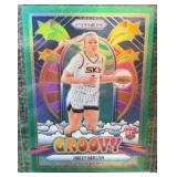 Panini Prizm WNBA Groovy Hailey Van Lith Rookie Green Prizm Chicago Sky #14 2025