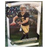 2025 Panini Prizm Tyler Shough White Disco Rookie #327 New Orleans Saints