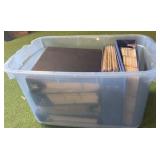 6 VERY LARGE BINDERS in a Bin - Incomplete Sets & Commons Mix of MLB Pick UP ONLY