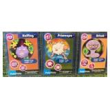 (3) 1999 Pokemon Burger King Trivia Card Lot (Koffing, Primeape, & Arbok)