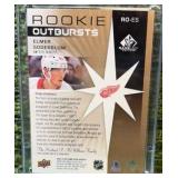 2022-23 Upper Deck SP Game Used Elmer Soderblom Rookie Outbursts Jersey Auto
