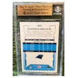2006 Score #334 DeAngelo Williams RC Rookie Panthers BGS 9.5 GRADED