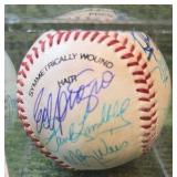 Bert Blyleven & 12 More Texas League Players Autographed Baseball-  Cool Piece!