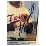 SCARCE Tony Oliva AUTO
