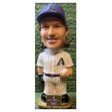 Randy Johnson 2001 World Series Bobble Head on Gold Stand- NICE! Arizona Diamondbacks