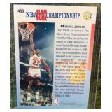 1992 Upper Deck Michael Jordan In Your Face #453 Chicago Bulls NBA Slam Dunk