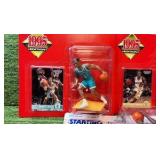 (3) Starting Lineups Lot !  1995 Muggsy Bogues, 1995 Latrell Sprewell, & 1996 Jerry Stackhouse- New/Sealed in the Package!