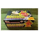 1988 Topps American Baseball Cards (UK Minis) Wax Box Made in Ireland 48 Packs!