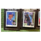3  Factory Sealed 1990 Upper deck Factory seal packs of Baseball 1990 Cards