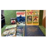 HOCKEY LOT- CARDS, NORTH STAR YEARBOOKS, SEALED DRAFT PICKS
