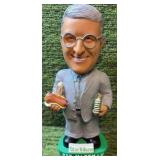 Sid Hartman Bobble Head- Famous Star Tribune Sports Journalist w/ Hot Dog!