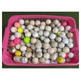 Large Basket Full of Golf Balls Approx. 250+ Balls - GOOD BALLS, Titleist Pro V