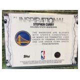 Stephen Curry 2025 Topps Chrome Inspirational Like Father Like Son - Golden State Warriors