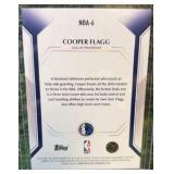 Topps 2026 Cooper Flagg Rookie NBA-6 Dallas Mavericks Basketball Card RC !