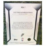 Victor Wembanyama 2025-26 Topps Collector Kit NBA-7 San Antonio Spurs