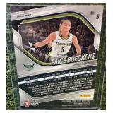 Panini 2025 Prizm WNBA Paige Bueckers White Seismic Prizm RC #5 Dallas Wings