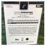 2025 Topps Chrome Victor Wembanyama #221 Spurs  West Finals MVP San Antonio Spurs