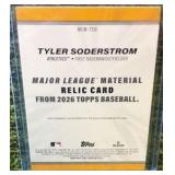 2026 Topps Series 1 Major League Material Tyler Soderstrom #MLM-TSO Athletics