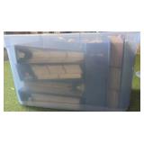 6 VERY LARGE BINDERS in a Bin - Incomplete Sets & Commons Mix of MLB Pick UP ONLY