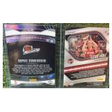 2025 Panini Prizm WNBA - Sophie Cunningham & Lexie Hull #51 White Seismic Prizm INDIANA FEVER