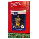1988 ~ Kenner ~ Magic Johnson ~ LA Lakers Starting Lineup ~ Card Action Figure