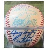 Bert Blyleven & 12 More Texas League Players Autographed Baseball-  Cool Piece!