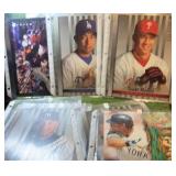 Lot (18) 1997 Pinnacle Zenith Donruss Studio Baseball 8x10 Cards