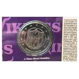Minnesota Vikings Highland Mint Commemorative Card and Medallion Limited Edition