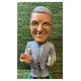 Sid Hartman Bobble Head- Famous Star Tribune Sports Journalist w/ Hot Dog!
