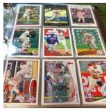 Baseball Card Binder Lot of Two Large & Heavy, Mixed MLB includes Minnesota Twins