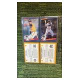 1986 Donruss Oversized Jumbo Cards Lot of 6 PETE ROSE, DAVE WINFIELD