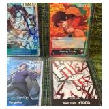 One Piece 6 Card Lot, Inserts & More Monkey D. Luffy ! Sabo Trafalgar Law OP