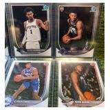 2025-26 Bowman Chrome Rookie & Wemby Lot (6) Cards in Total RC KON VJ