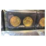 1997 Pinnacle Mint 4000 COMPLETIONS LIMITED EDITION BRASS COINS w/ DAN MARINO