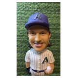 Randy Johnson 2001 World Series Bobble Head on Gold Stand- NICE! Arizona Diamondbacks