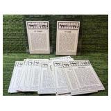 1974 Fleer Pioneers Of Baseball Lot (42 Cards) With Duplication - Cy Young