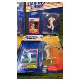 Mixed Lot of 4 Starting Lineups 1995 SLU Nomar Beuerlein Raines Delgado MIP Baseball