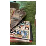 Baseball Card Binder Lot of Two Large & Heavy, Mixed MLB includes Minnesota Twins