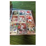 Baseball Card Binder Lot of Two Large & Heavy, Mixed MLB includes Minnesota Twins