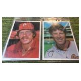 1980 Topps For "The Fun Of It" Jumbo Baseball Card Lot (6) - Oversize Cards