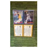 1986 Donruss Oversized Jumbo Cards Lot of 6 PETE ROSE, DAVE WINFIELD