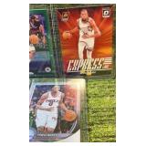 NBA STARS/INSERTS & More Lot of 7 Cards In Total -Giannis, Harden, Maxey