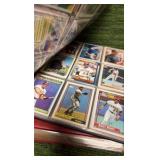 Baseball Card Binder Lot of Two Large & Heavy, Mixed MLB includes Minnesota Twins