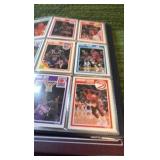 2 Binders of 1989 Fleer Basketball Mixed w/ Larry Bird & More Stars!
